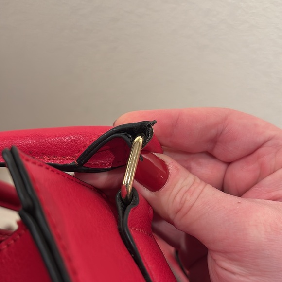 Aldo Red Handbag/Crossbody - Picture 7 of 9